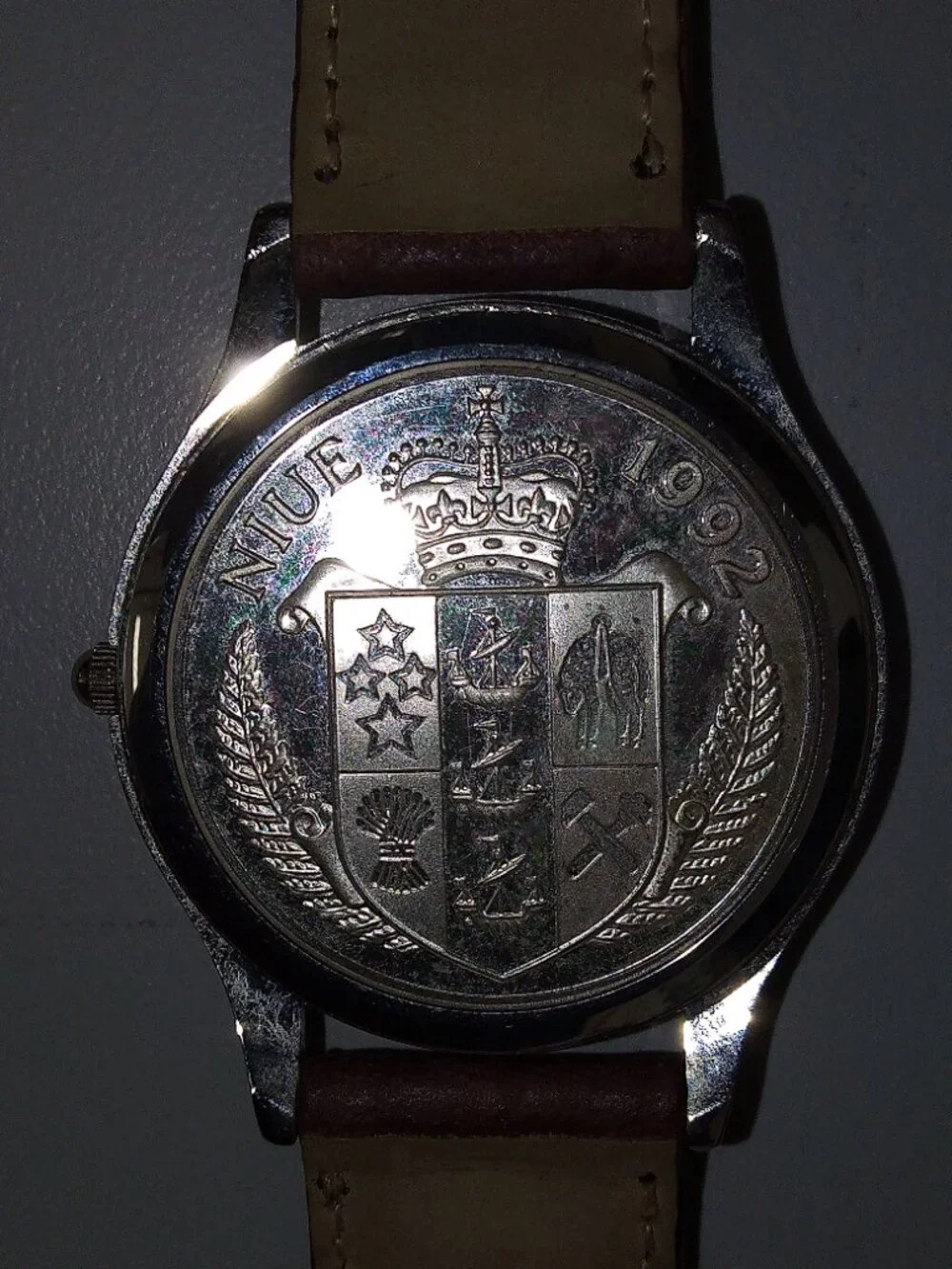 Potosi Dolphin Coin Face Watch